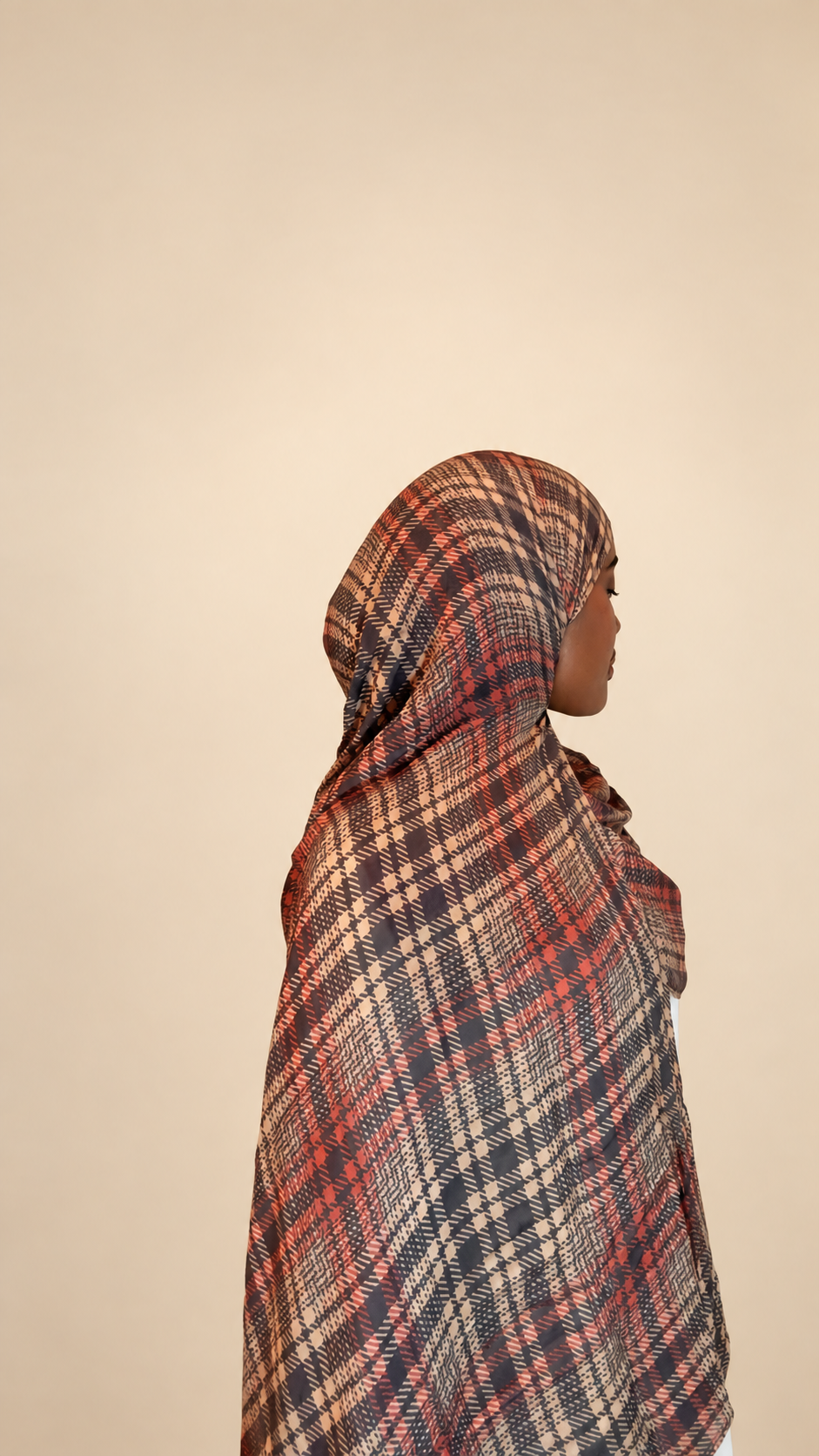 Lina 
Tartan Hijab