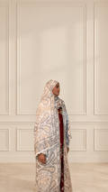 Sandstone Paisley Pashmina Abaya