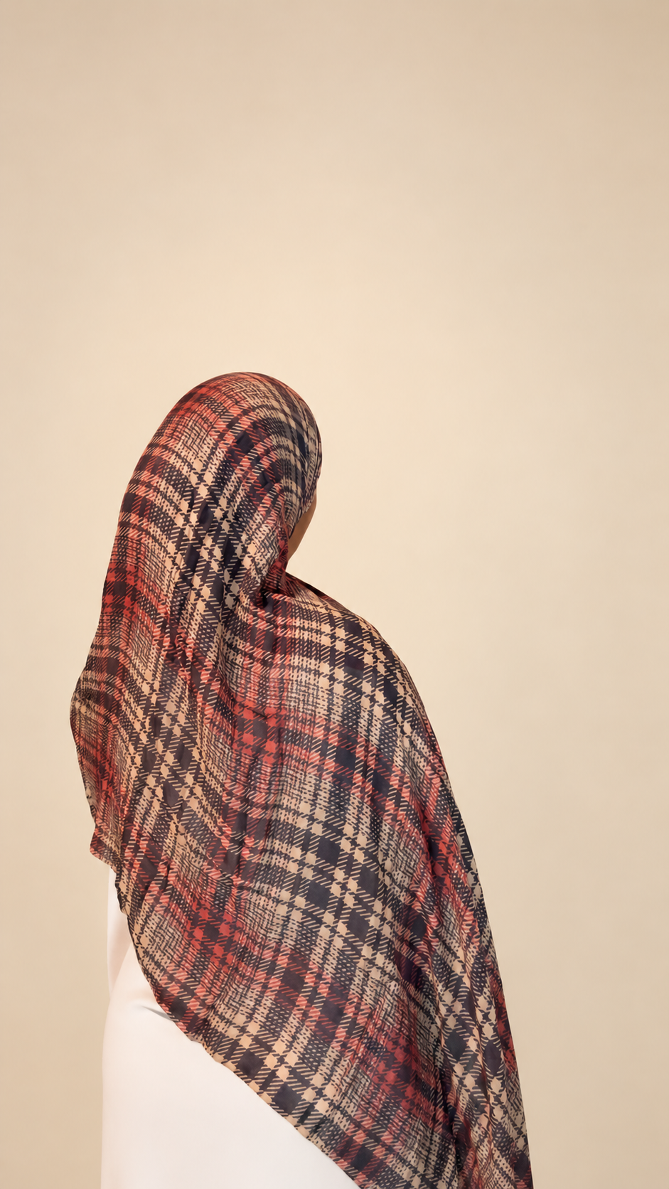 Lina 
Tartan Hijab