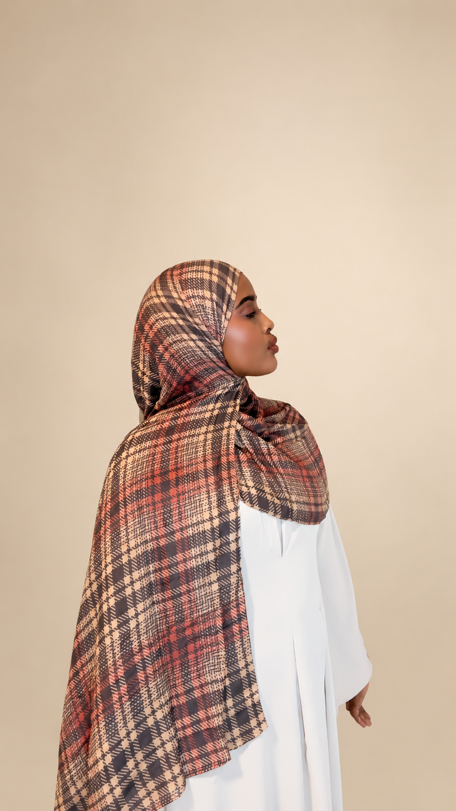 Lina 
Tartan Hijab