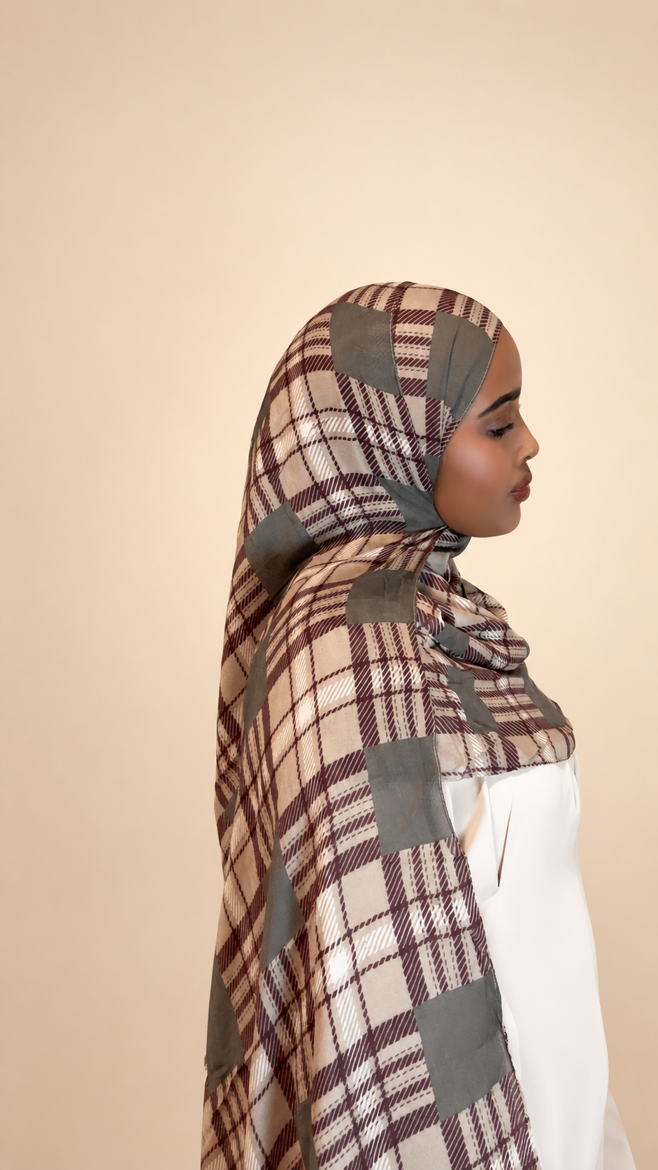 Maysa Plaid Hijab