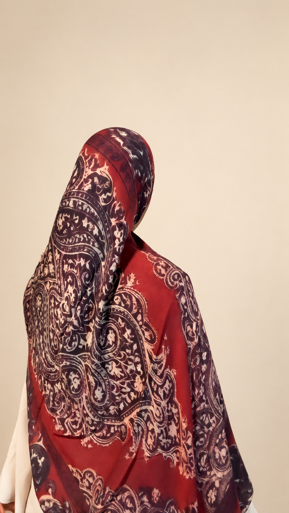 Crimson Noor Hijab